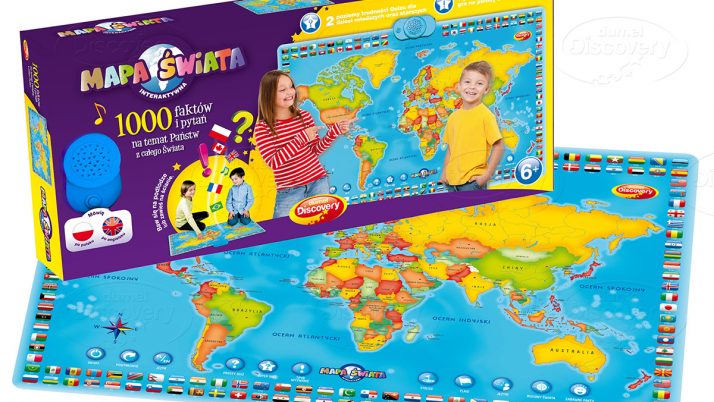 Mapa Świata – zabawa i edukacja w jednym